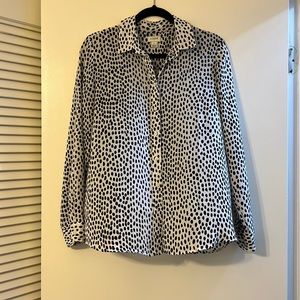 Jcrew button up blouse